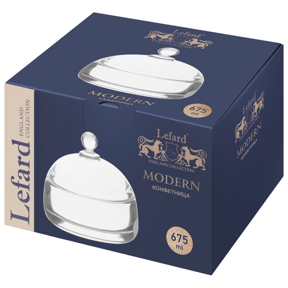 Конфетница "modern", 675 мл/15,5*15,5 см Lefard (345-508)