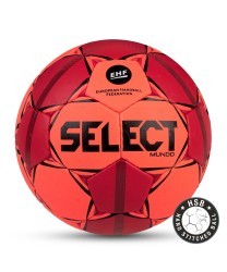 Мяч гандбольный MUNDO №3, оранжевый/красный/черный (1480203)
