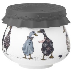 Банка lefard "family farm" с силиконовой крышкой 9*9*7,5 cm 300 мл Lefard (359-915)