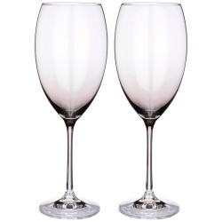 Набор бокалов для вина из 2шт "grandioso smoky" 600ml Crystalex (674-832)