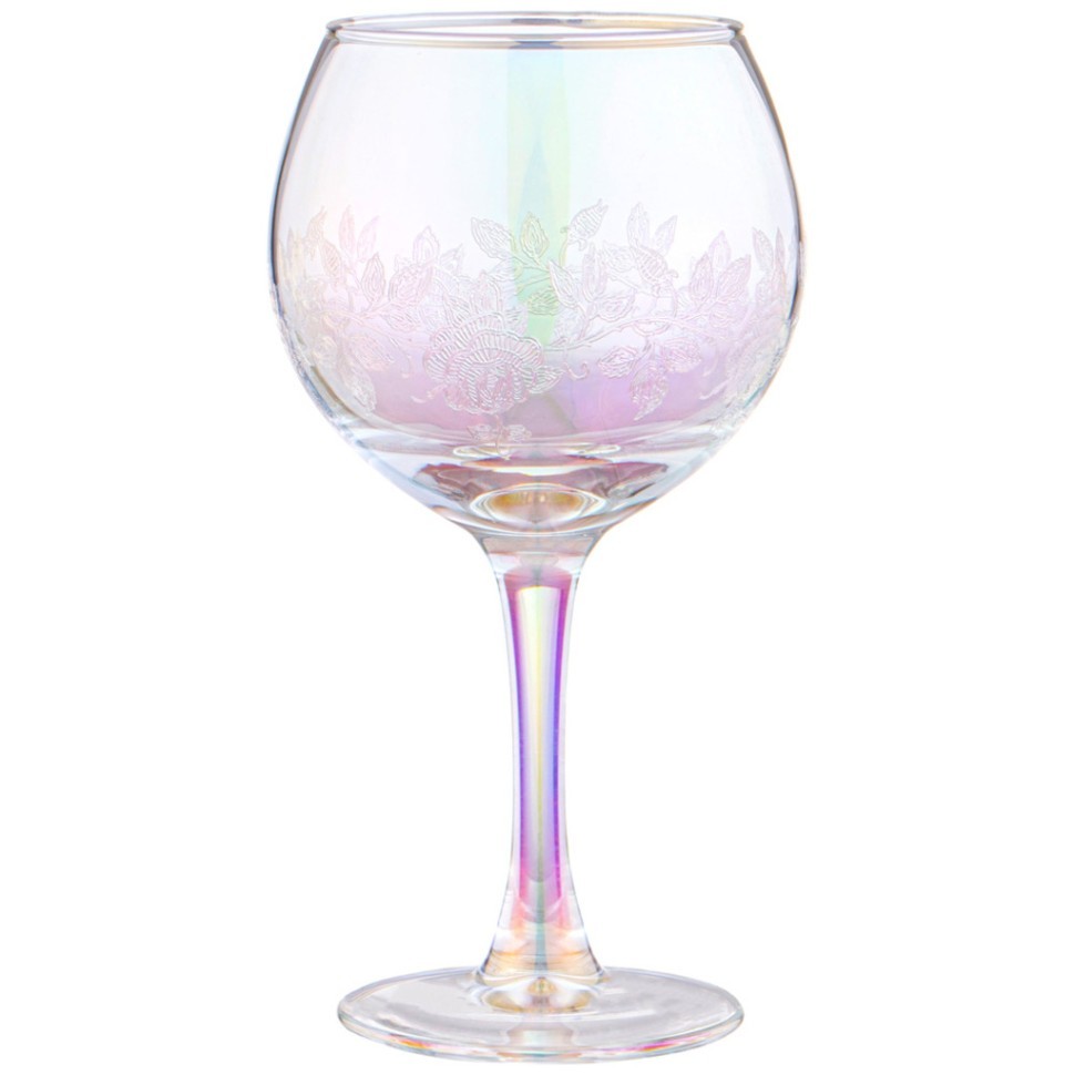 Набор фужеров из 6 шт "flower" лиловая дымка 280 мл Lefard (194-952)