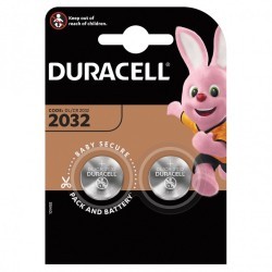 Батарейки литиевые Duracell Lithium CR2032, 2 шт (76391)