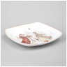 Блюдо lefard "морозко" квадратное 25x4 cm Lefard (85-2047)