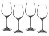 Набор бокалов для вина из 4 шт. "бар" 350 мл..высота=23 см. Bohemia Crystal (674-273)
