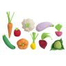 Набор овощей 10 предметов (с карточками) (PK320-17)