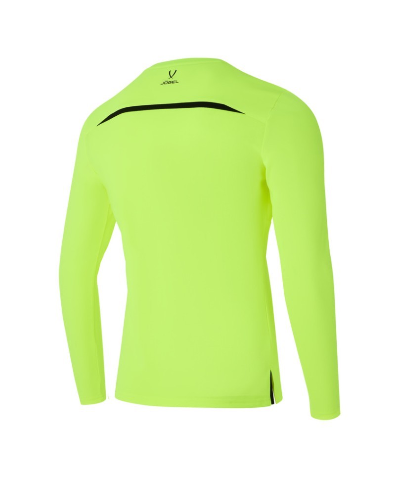 Футболка судейская с длинным рукавом JOGEL DIVISION PerFormDRY Referee LS Tee, желтый неон (2123316)
