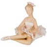 Комплект их 4-х статуэток "балерина" 7,5*6*6 см. серия "фарфоровые кружева" Lefard (150-114)