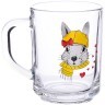 Кружка для чая 200мл "Зайцы стиляги"(х12) " (335-Д-3)