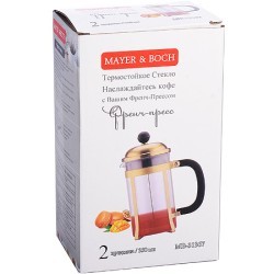 Заварник Френч-Пресс (350мл) Mayer&Boch (x30) (31367)