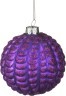 Декоративное изделие шар стеклянный диаметр=8 см. высота=9 см. цвет: фиолетовый (кор=96шт.) Dalian Hantai (862-109)