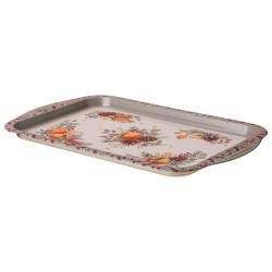 Поднос сервировочный agness "мандарин" прямоугольный 40*25*2 см (898-263) 