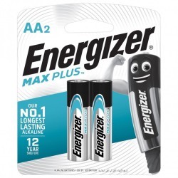Батарейки алкалиновые Energizer Max Plus LR06 (AA) 2 шт E301323101 (76392)