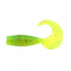 Твистер Yaman PRO Spry Tail, р.3 inch, цвет #10 - Green pepper (уп. 8 шт.) YP-ST3-10 (88016)