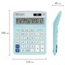 Калькулятор настольный Brauberg Extra PASTEL-12-LB 206x155 мм 12 разр. голубой 250486 (1) (89747)