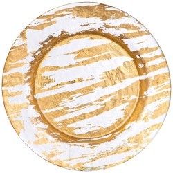 Тарелка "bohemia"gold 20см Bronco (336-116)