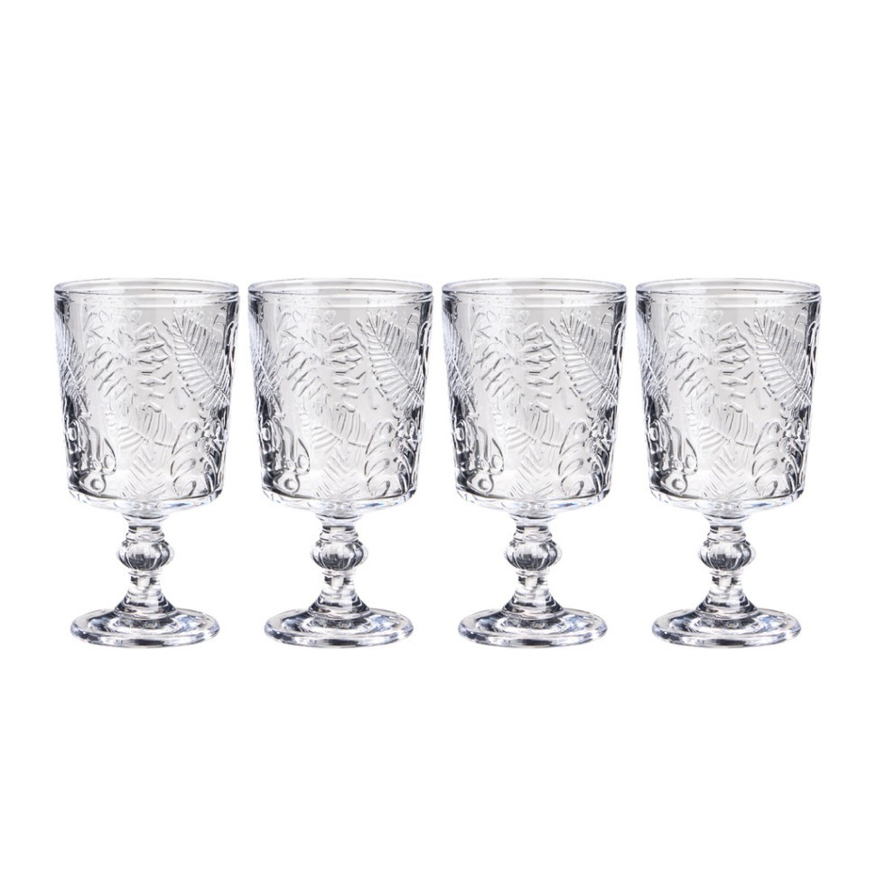 Набор бокалов из 4 шт. "flora" 350 мл/16 см Lefard (750-009)