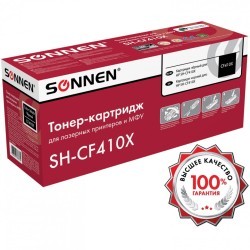 Картридж лазерный Sonnen SH-CF410X для HP LJ Pro черный 6500 страниц 363946 (91031)