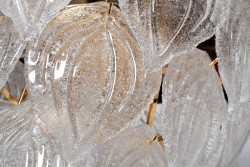 Люстра латунь, стекло D.58*H.57см (TT-00005225)