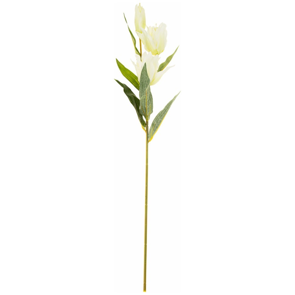 Цветок искусственный "лилия" высота=64см, белый Lefard (376-025)