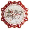 Блюдо lefard "тройка" 26*4 см красное Lefard (85-1737-11)
