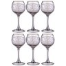 Набор рюмок из 6 шт "графика" графит 85 мл Lefard (194-950)
