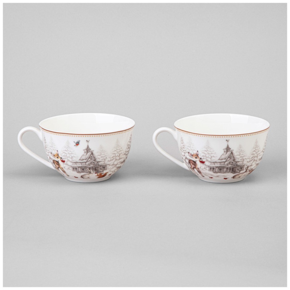 Чайный набор lefard "морозко" на 2 пер. 4 пр. 300 мл  Lefard (85-2045)