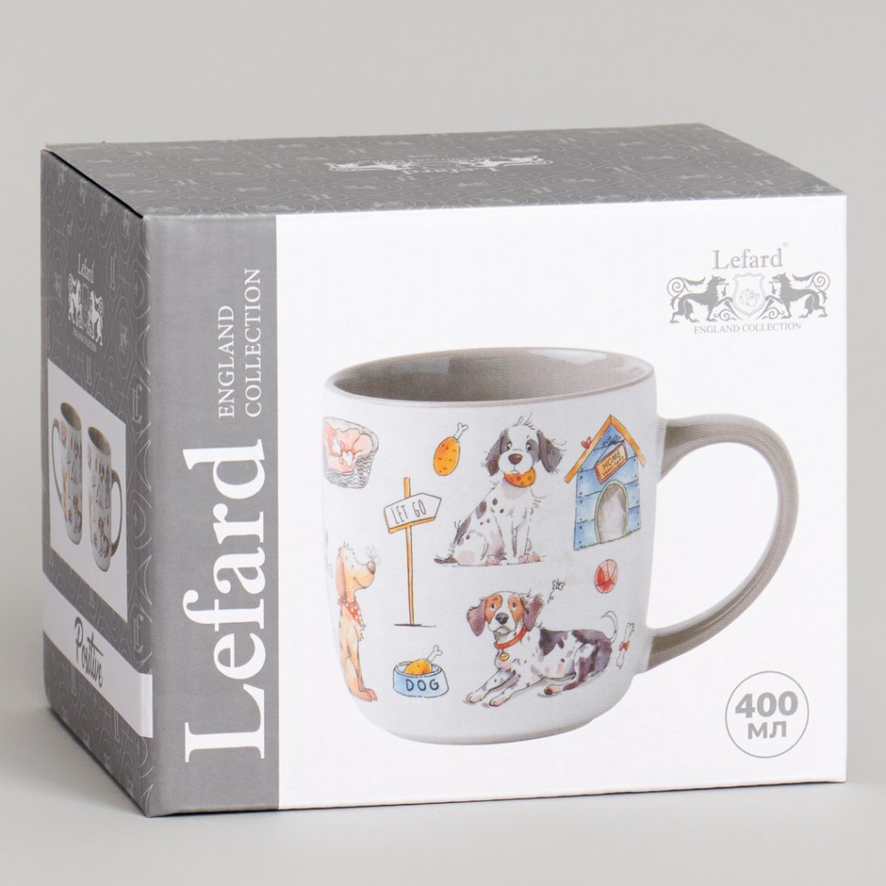Кружка lefard 400мл "dogs" 9.0*5.6*9.3cm Lefard (260-1022)