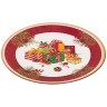 Тарелка для новогодней сервировки"рождественская сказка" 33*33 см Lefard (106-558)
