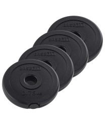 Диск пластиковый BB-203 d=26 мм, черный, 0,75 кг, 4 шт (2091010)
