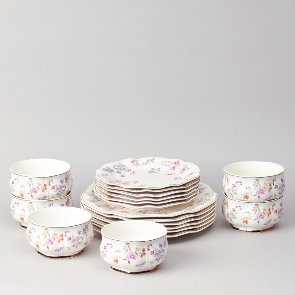 Набор посуды lefard "времена года" на 6 пер. 18 пр. Lefard (42-569)