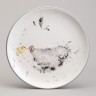 Тарелка закусочная lefard "funny hens" 21*2,5 см Lefard (358-2297)