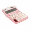 Калькулятор настольный Brauberg Extra PASTEL-12-PK 206x155 мм 12 разр розовый 250487 (1) (89748)