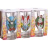 Набор стаканов 230мл 6шт"Зайцы пижоны"(х4) " (146-Д-1)