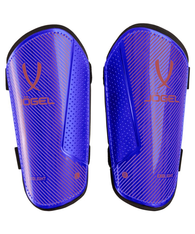 Щитки футбольные JA-201, синий (2111738)