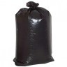 Мешки для мусора 160 л черные в пачке 50 штук прочные ПВД 35 мкм 90х110 см 608327 (1) (95212)
