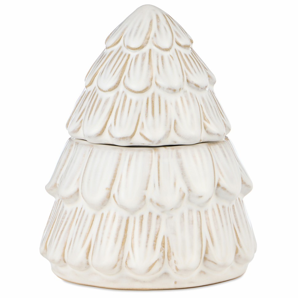 Банка для сыпучих продуктов коллекция "pine cones", 12,4*12,4*15,2 см Bronco (230-526)