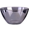 Салатник 13 см 500мл Сияющий графит стекло (GR1542-1-06)