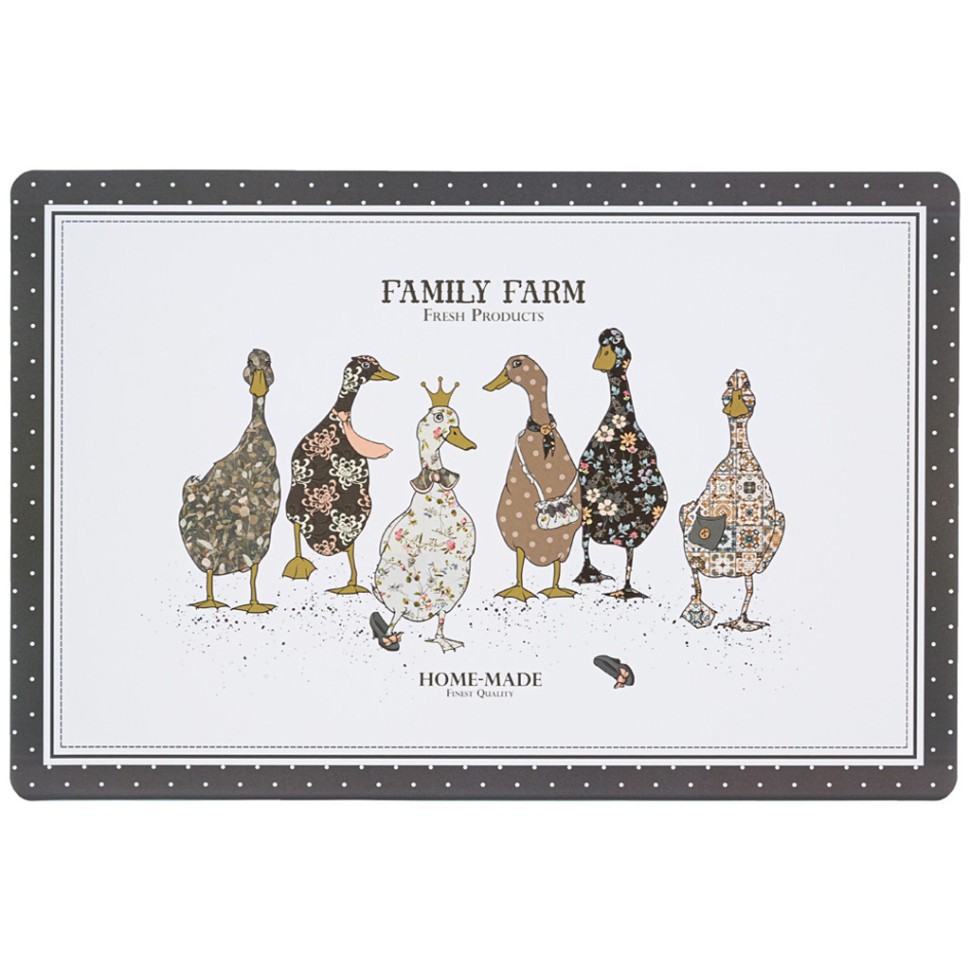 Набор подстановочных салфеток "family farm" из 4 шт., 45х30 см Lefard (771-116)