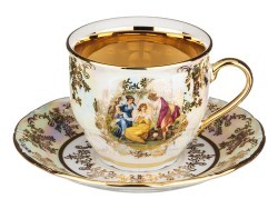 Чайный набор на 1 персону 2 пр."мадонна" 210 мл. Elisabeth Bohemia Original (662-585)