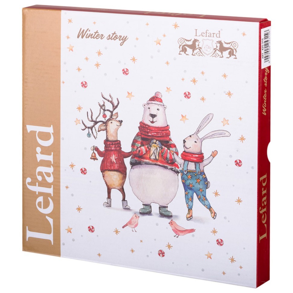 Тарелка lefard "winter story" 26,5 см (425-315) 