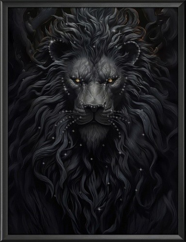 Картина МОЩЬ с кристаллами Swarovski (3051)