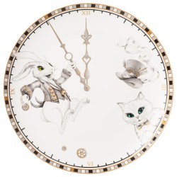 Тарелка обеденная lefard "wonderland" 25,5 см, разноцветный (590-444-11) 