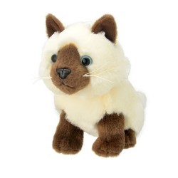 Мягкая игрушка Сиамская кошка, 20 см (K8227-PT)