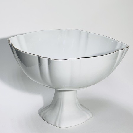 Фруктовница на ножке керамика LR (90062-657)