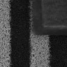 Коврик придверный пористый Vortex 40*60 черно-серые полосы 22408 (63188)