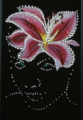 Картина Лилиана с кристаллами Swarovski (1199)