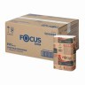 Полотенца бумажные 250 шт. Focus Система H2 Eco 1-слойн. белые комп. 12 пачек 24х21,5 112154 (1) (90733)