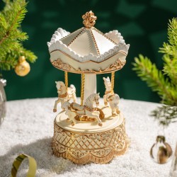 Музыкальная статуэтка "карусель" 12,4х12,4х22,9 см Lefard (146-2218) Музыкальная статуэтка "карусель" 12,4х12,4х22,9 см Lefard (146-2218)