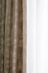 Портьера HOUSTON бежевый 275*260см (TT-00016083)