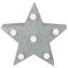 Фигурка с подсветкой "звезда" цвет: серебро 16*3*16 см Lefard (854-019)